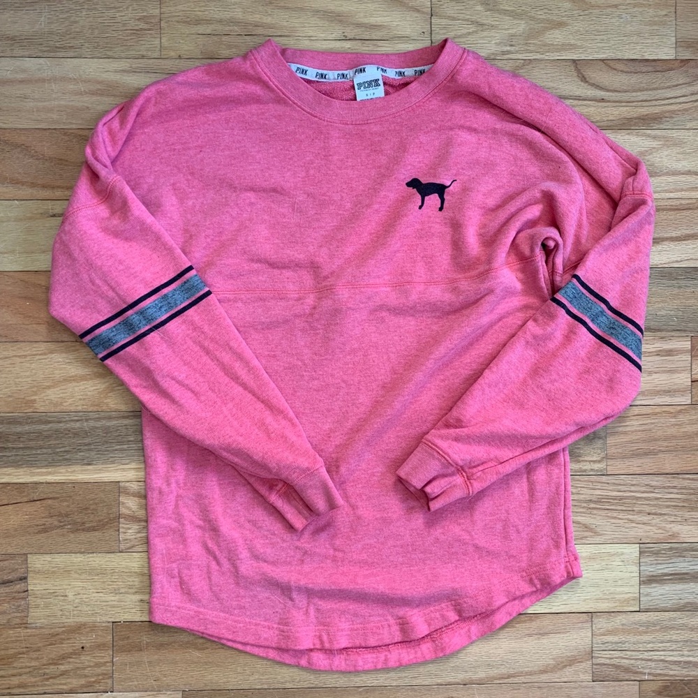 🔥VICTORIA’S SECRET PINK COMFY CREW-NECK SWEATER🔥
